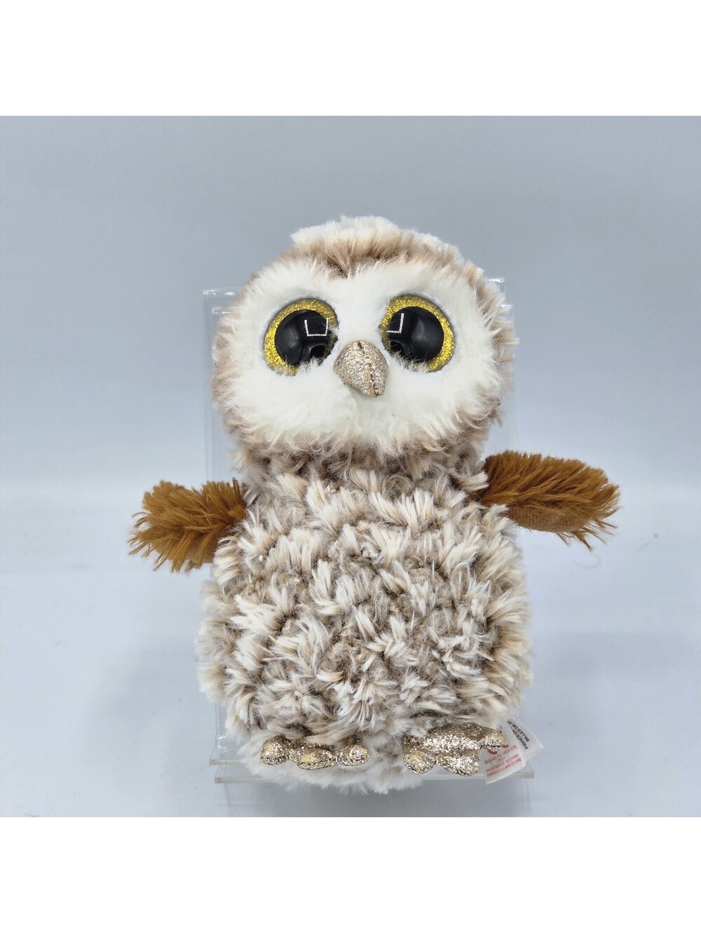 TY Beanie Boos 6" PERCY Brown Barn Owl Animal Plush Toy Adorable 2019